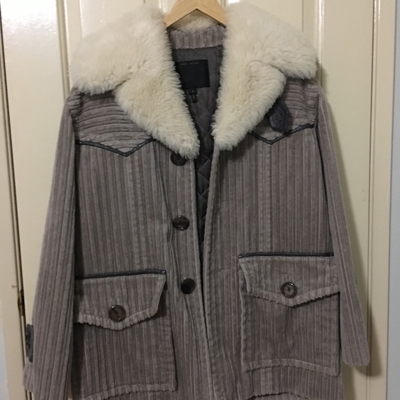 Marc Jacob Corduroy Coat - Picture 7 of 8